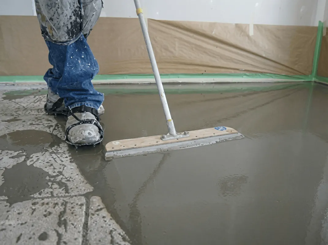 Uneven floor being professionally repaired in Salt Lake City, UT